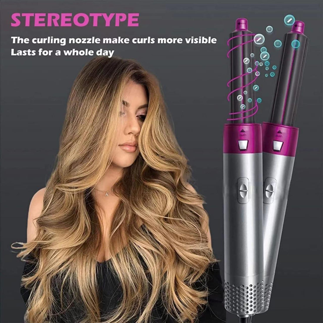 5 in 1 Hair Styling Hot Air Comb