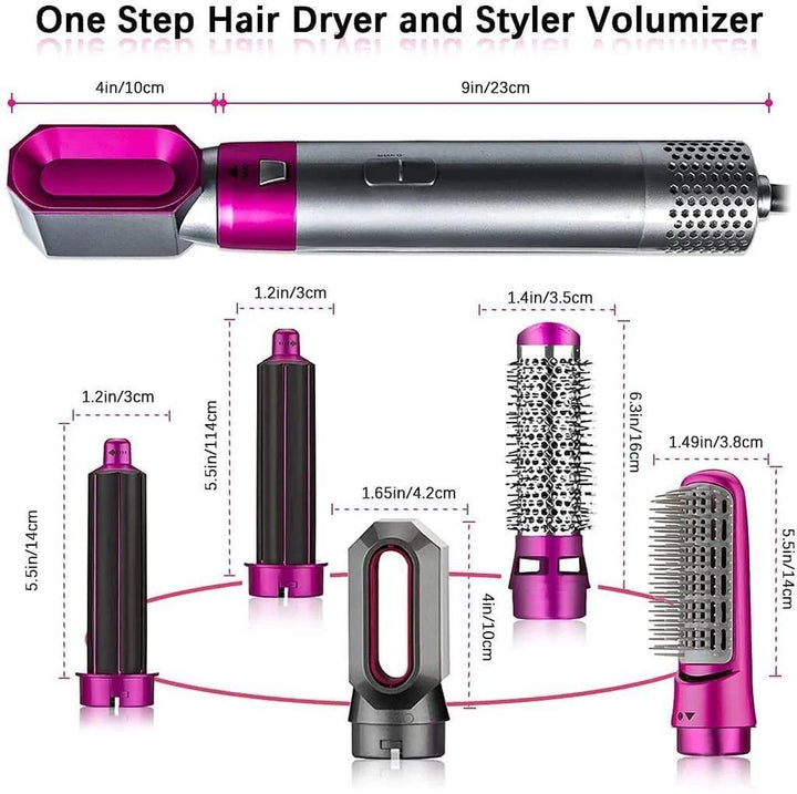 5 in 1 Hair Styling Hot Air Comb